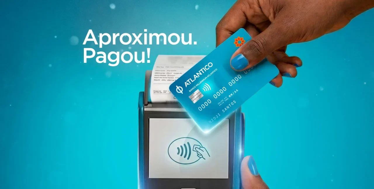 ATLANTICO lança cartões Multicaixa contactless com limite diário de Kz 20.000