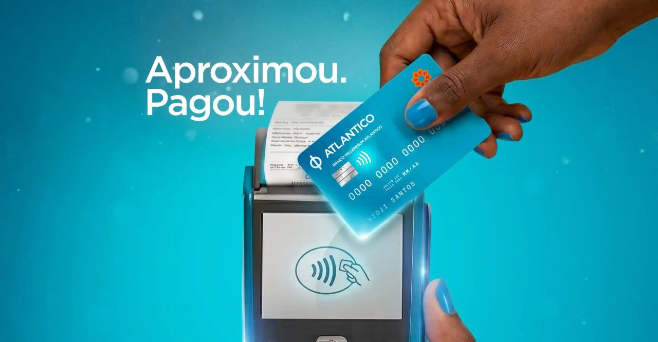 ATLANTICO lança cartões Multicaixa contactless com limite diário de Kz 20.000